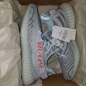 Yeezy v2 blue tint